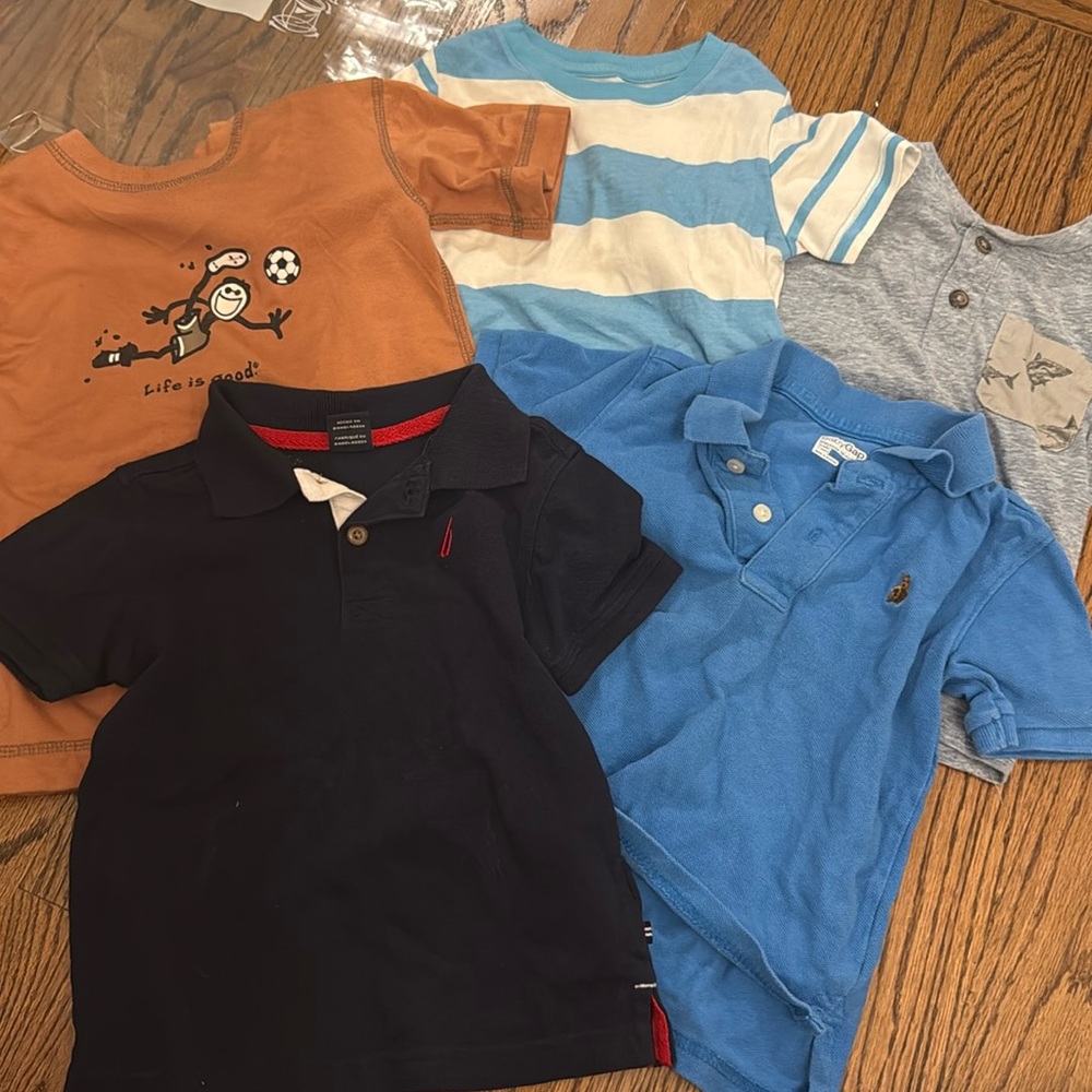 Tshirt bundle for 2t boys 5 shirts